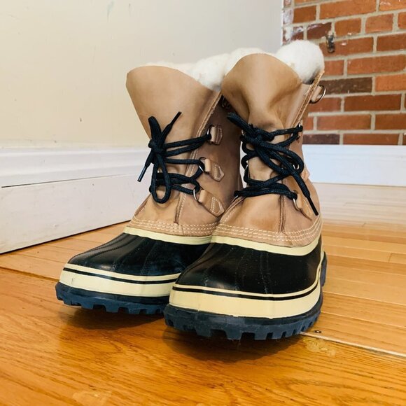 Sorel Caribou Vintage Kaufman Canada VNC Men\'s Size 9 Lined Hard Weather Boots main image 15